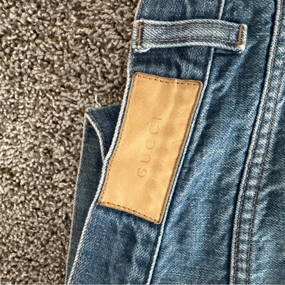 Gucci Men's Blue Straight Jeans - Picture 3 of 7